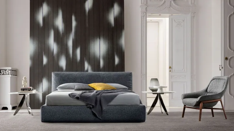 Letto moderno Soho di BertO Salotti