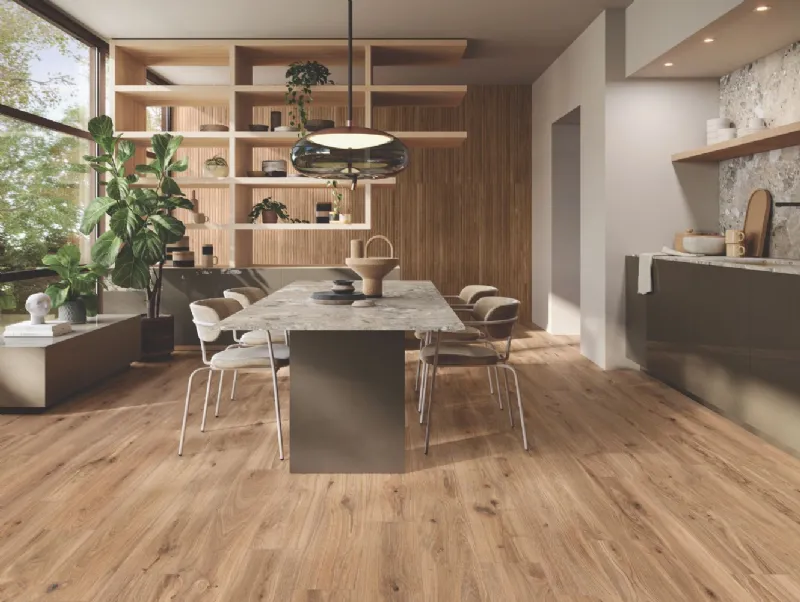 Collezione Sapien Wood di Rak Ceramics