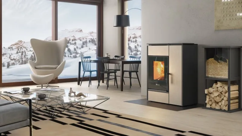 Margaret, stufa combinata La Nordica Extraflame